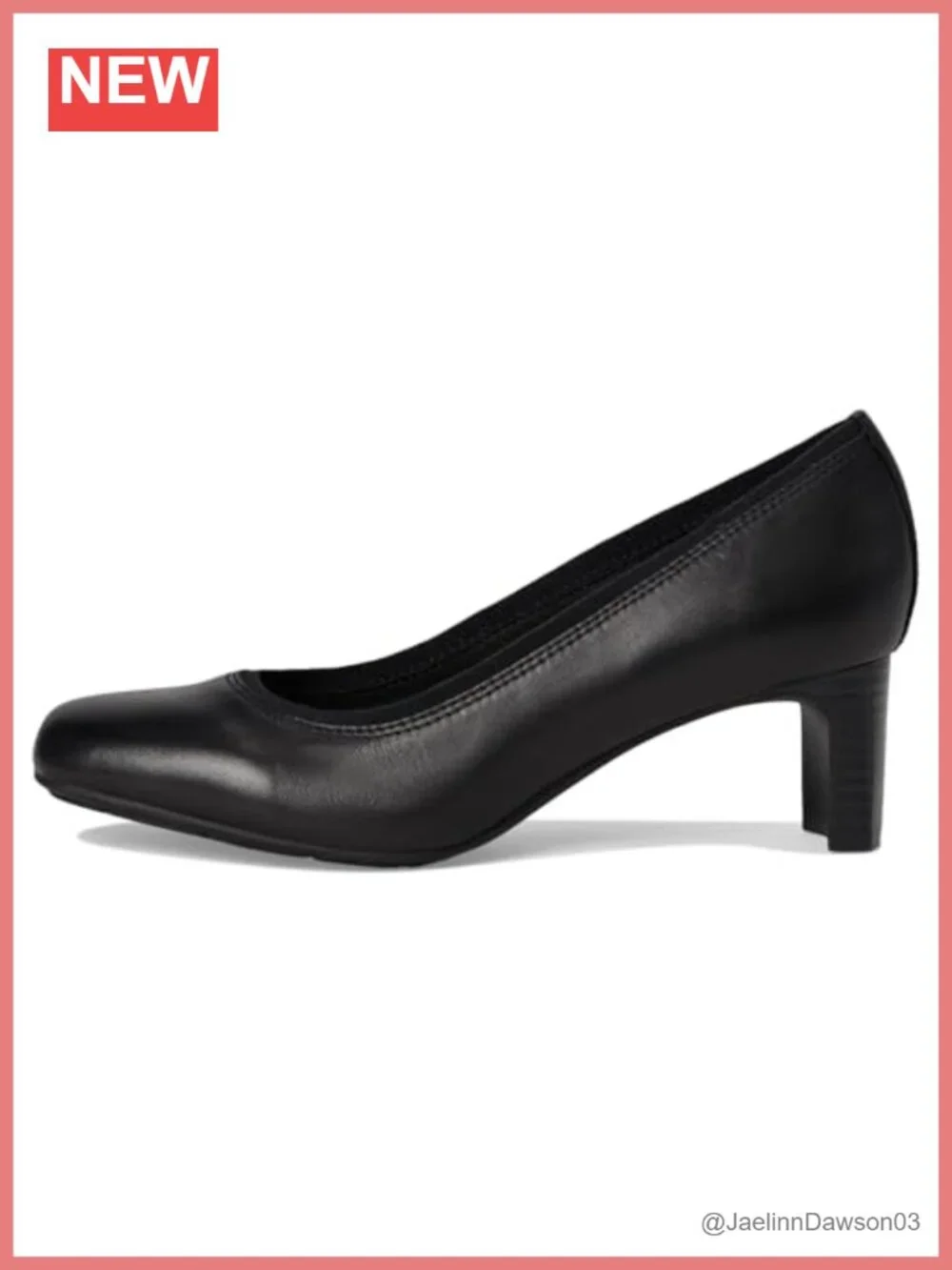 Women's Leather Kitten Heel Pumps Ankle Strap Pull-On